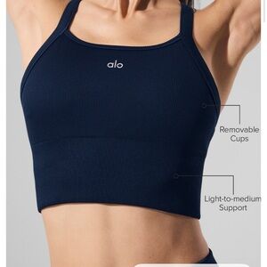 ALO Yoga Seamless Ribbed Favorite Bra Tank